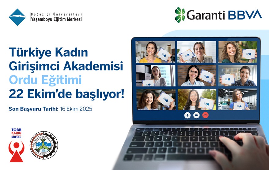 Türkiye Kadın Girişimci Akademisi Ordu eğitimleri Başlıyor!